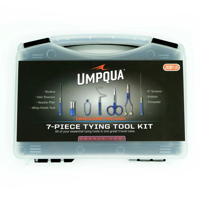 Инструменты для вязания мушек Umpqua Dream Stream Plus 7 pc Fly Tying Essentials Tool Kit