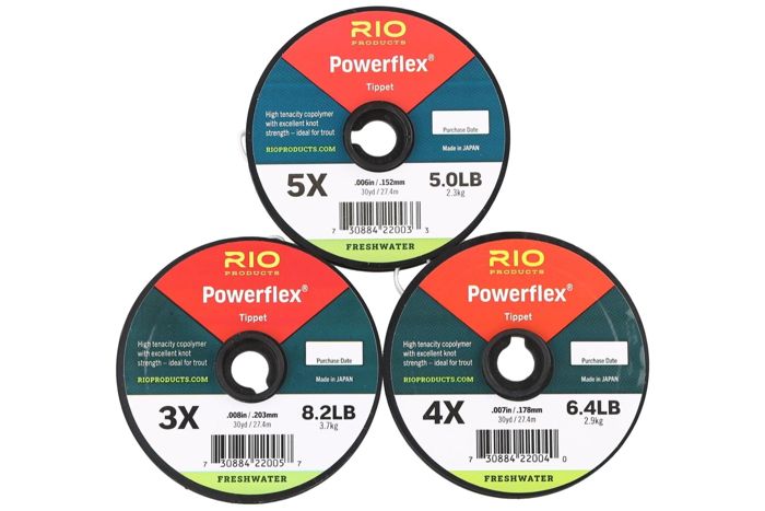 Поводковый материал Rio Powerflex Tippet 3 Pack