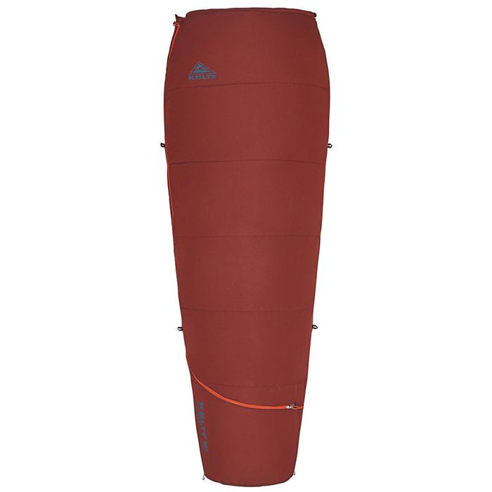 Спальник или коврик Kelty Rambler 50F Degree Semi Rectangular Sleeping Bag - Fired Brick