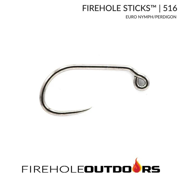 Крючки Firehole Sticks 516 Barbless Jig Hook