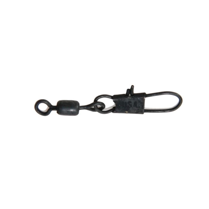 Вертлюги и застёжки Rosco Interlock Snap Swivels - Black Finish, Size 5, 50 Lb. Test, 12 P