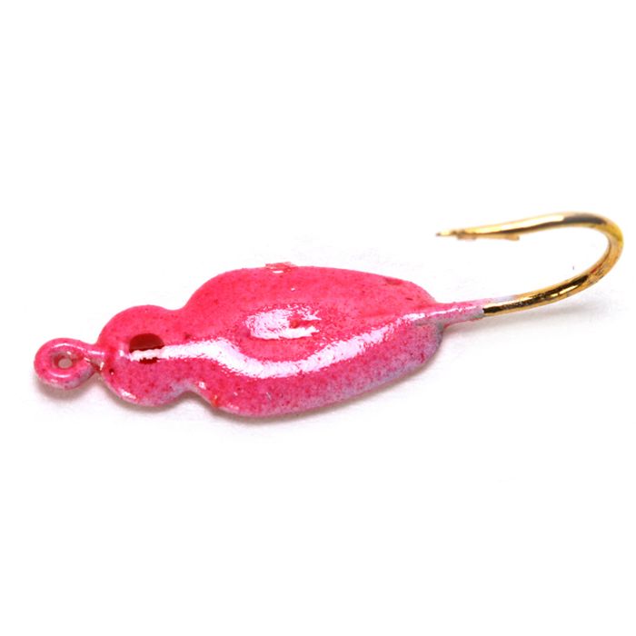Зимняя приманка Custom Jigs and Spins Custom Jigs & Spins Demon Ice Fishing Jig - Mega Glo