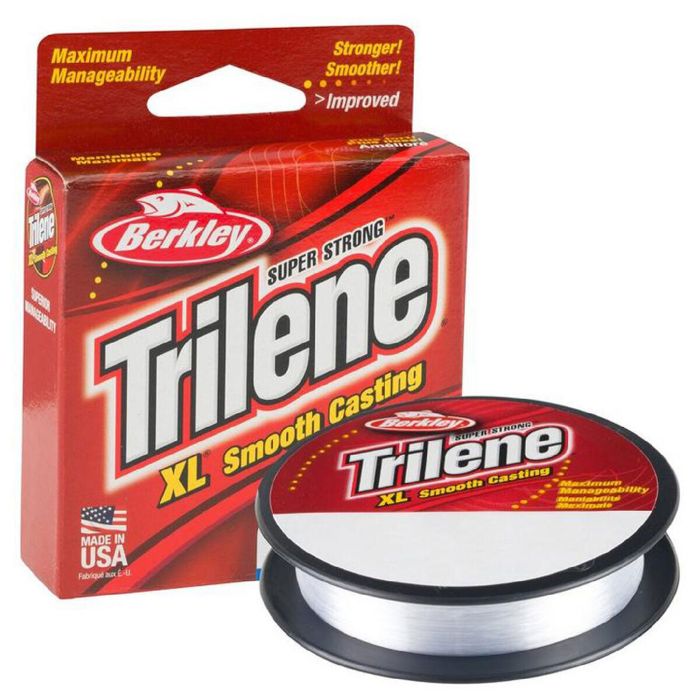 Монофильная леска Berkley Trilene XL Monofilament Fishing Line - 4lb, Fluorescent Clear/Bl