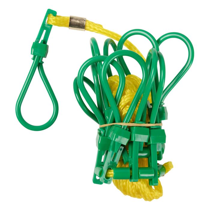 Кукан P-Line Silent Fishing Stringer - 9ft, 11 Snap