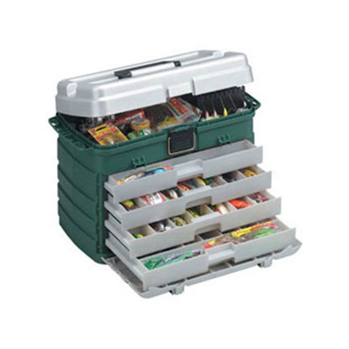 Коробка для снастей Plano 758 Large 4-Drawer Tackle Box