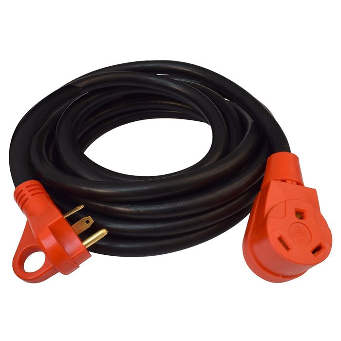 Кабель для электроники Valterra Mighty Cord 30A Extension Cord with Handle, 25'