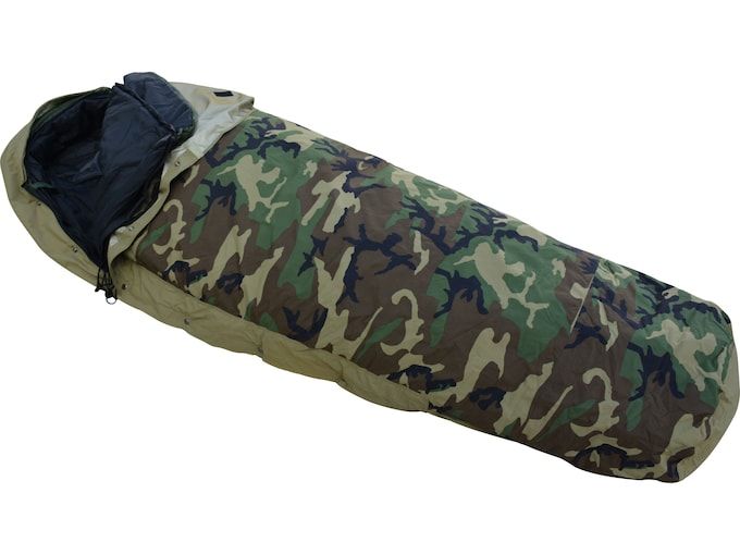 Спальник или коврик MidwayUSA Military Style 4-Piece ECWS -15 Degree Sleeping Bag