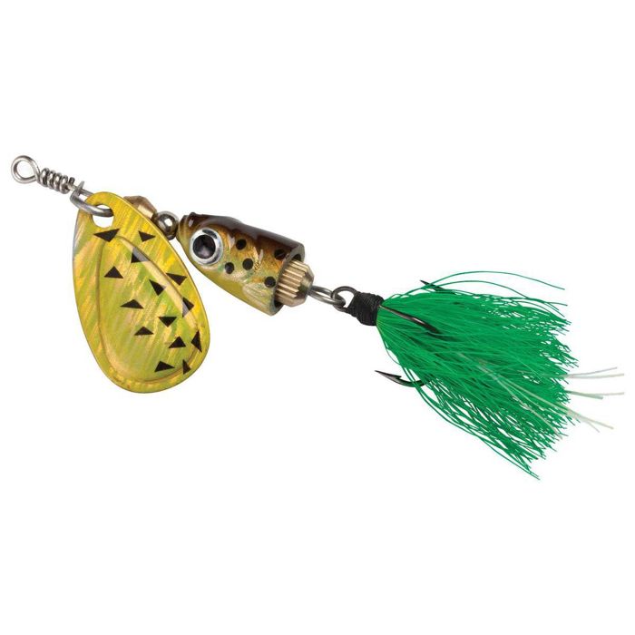 Вращающаяся блесна Blue Fox Products Blue Fox Shallow Vibrax Inline Spinner - Black / Char