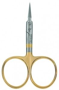 Плоскогубцы рыболова Hareline Dubbin Dr. Slick 3.5" Arrow Scissors - Curved