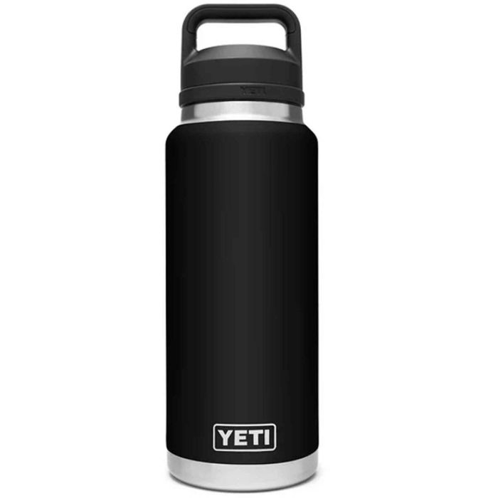 Термобутылка YETI Rambler 36oz Insulated Bottle with Chug Cap - Black, PFAS Free
