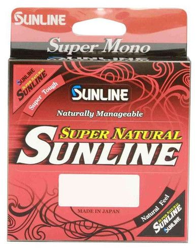 Sunline Super Natural Mono 12 lb 330 yds, прозрачная