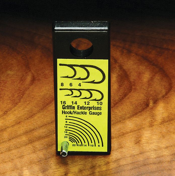 Материал для вязания мушек Griffin Enterprises Griffin Tying Tools Hook-Hackle Gauge