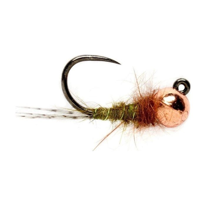 Мушки Fulling Mill Roza's Olive Nymph - Barbless