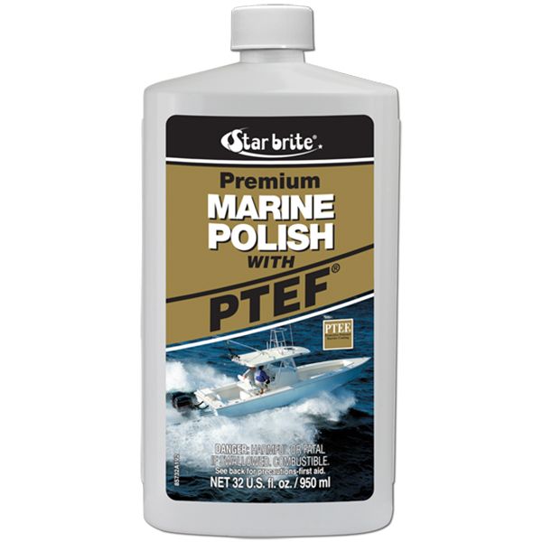 Средство для лодки Star Brite Marine Polish With PTEF, Quart