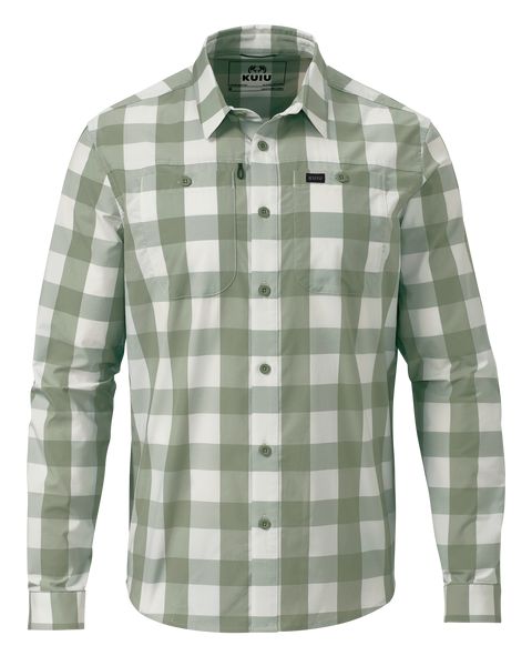 Рыболовная рубашка KUIU Borrego LS Shirt | Buckbrush Plaid
