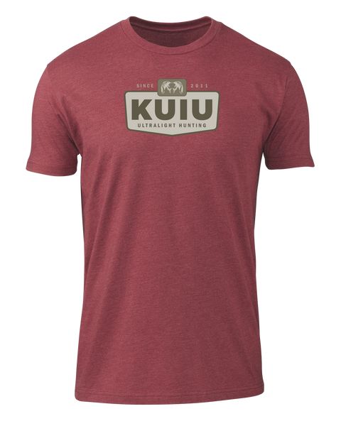 Рыболовная рубашка KUIU Patch T-Shirt | Cardinal