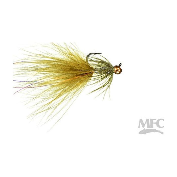 Материал для вязания мушек MFC Rowley's Pitching Leech - Olive/Burnt Orange Bead