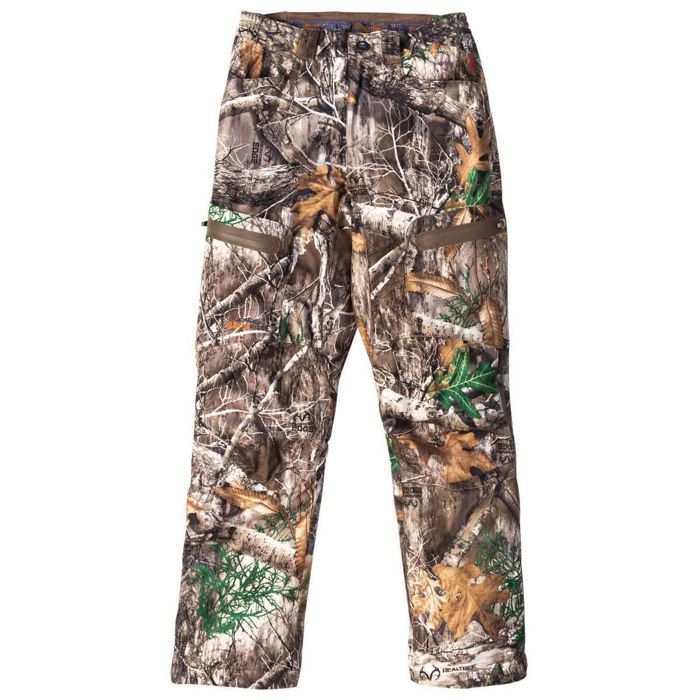 Охотничий камуфляж Rustic Ridge Youth Realtree Edge Insulated Rain Hunting Pants