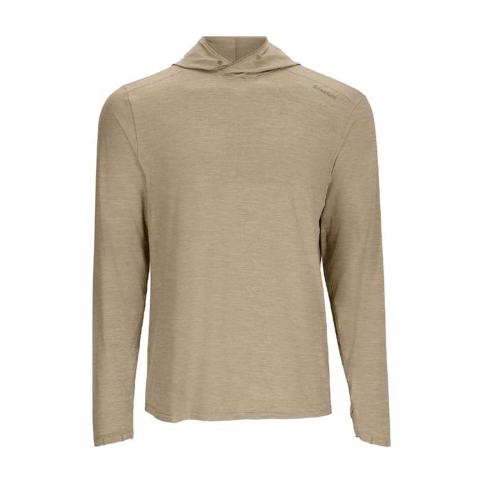 Рыболовная рубашка Simms M's SolarFlex Cooling Hoody - Stone