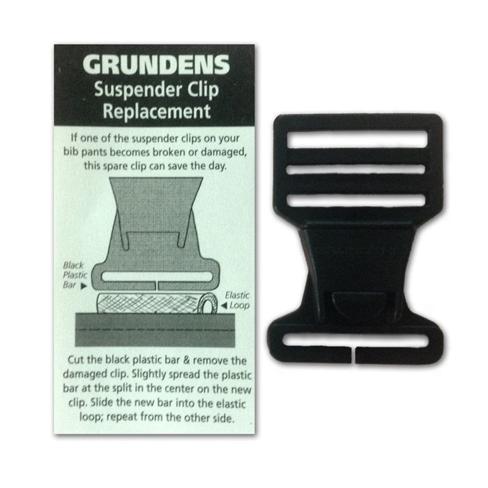 Клипса для подтяжек Grundens Replacement Clip for Fishing Bib Suspenders