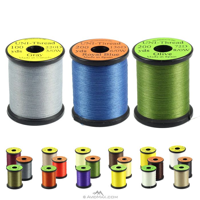 Нить для вязания мушек UNI Products Inc UNI Waxed Thread