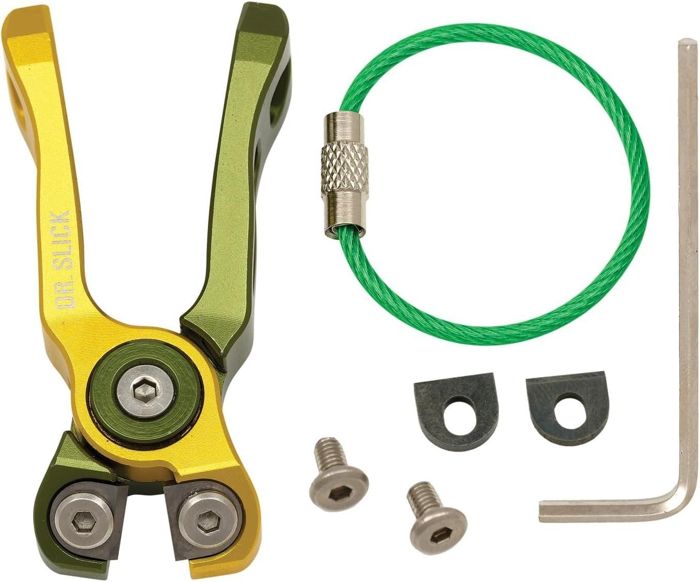 Аксессуар нахлыстовика Dr. Slick Cyclone Nipper - Offset Cutting Face - Gold / Green