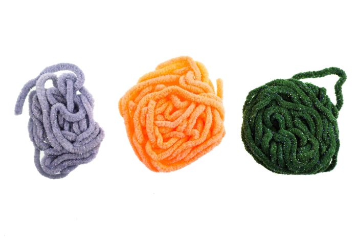Материал для вязания мушек Hareline UV Galaxy Mop Chenille