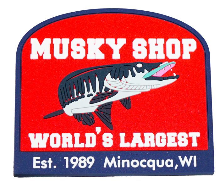 Подсачек Musky Shop Souvenir Refrigerator Magnet
