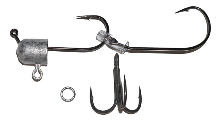 Готовая оснастка Red October Baits Red October Rigs (Deep) For 7.5" and 10"