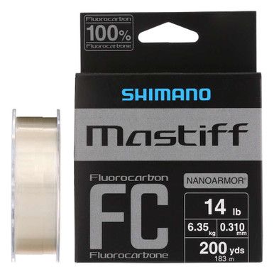 Леска Shimano Mastiff FC флюорокарбоновая 14 lb 200 ярдов