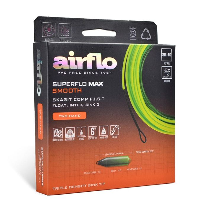 Нахлыстовый шнур Airflo Skagit Comp F.I.S.T. Shooting Head