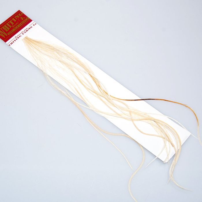 Материал для вязания мушек Whiting Fly Tying Feathers - Light Ginger / 16