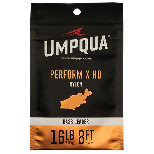 Поводковый материал Umpqua Perform X HD Bass Leader 8'