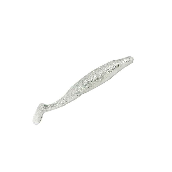 Свимбейт Zoom Swimming Super Fluke Soft Swimbait - White Ice, 5in