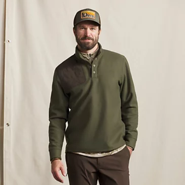 Пуловер Orvis Men’s Sharptail 1/4-Snap