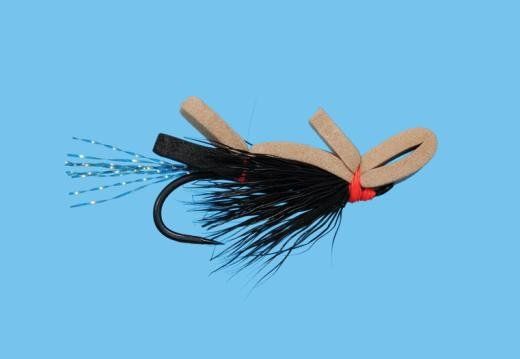 Мушки Solitude Fly Solitude Fighting Gravity | Steelhead Fly, Black #6