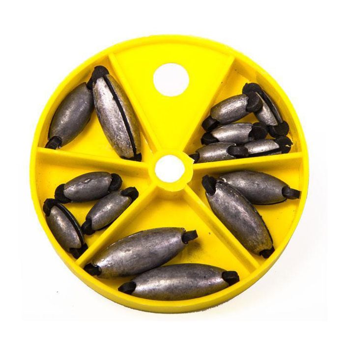 Грузила Bullet Weights Rubber Grip Sinker Assortment