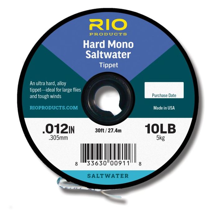 Поводковый материал Rio Hard Mono Saltwater Tippet--30 yds.