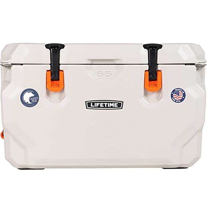 Термобокс Lifetime 65 Quart High Performance Cooler - Pumice Stone/Orange