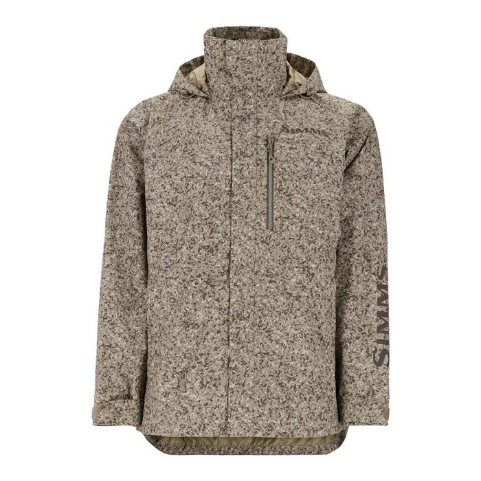 Непромокаемая одежда Simms Men's Challenger Long Sleeve Fishing Jacket - Pebble Stone - XL