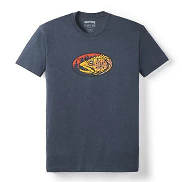 Рыболовная рубашка Orvis Men’s Brown Trout Graphic T-Shirt