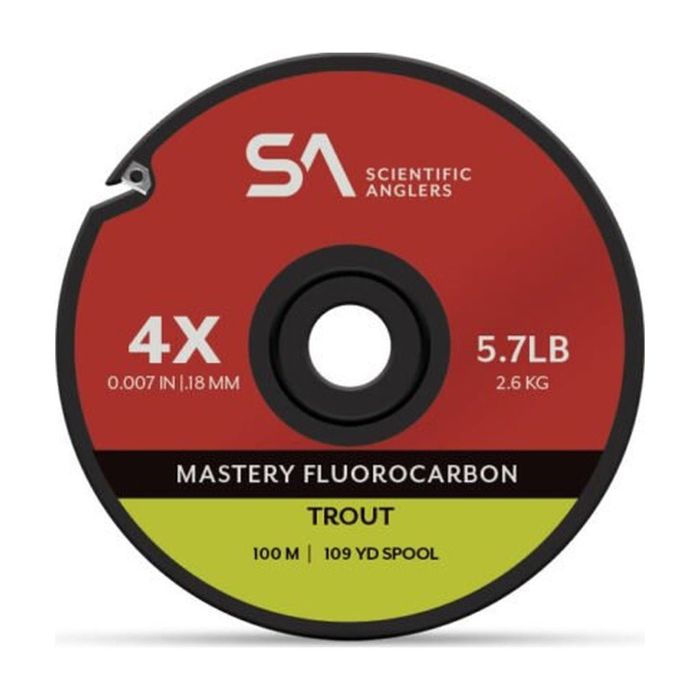 Флюорокарбоновая леска Scientific Anglers Mastery Trout Fluorocarbon Tippet - 100M
