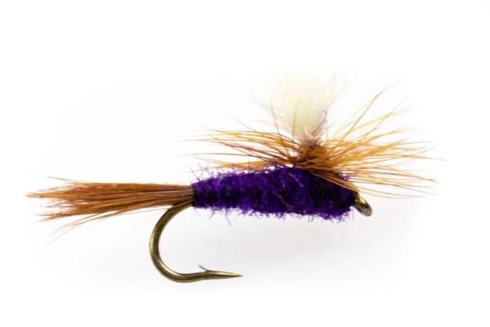 Мушки Umpqua Adams Purple Parachute Dry Fly