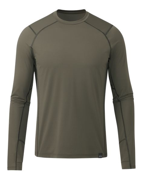 Рыболовная рубашка KUIU Vital S1 Long Sleeve Crew | Ash