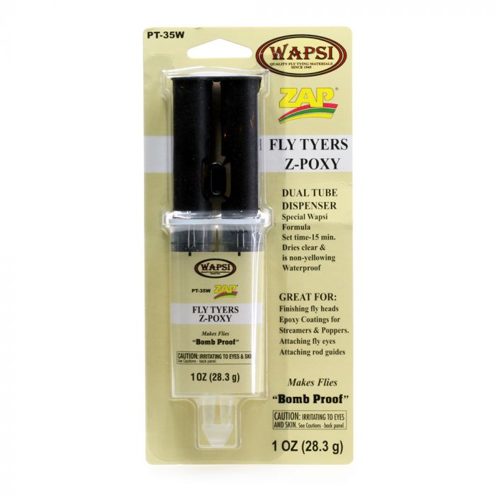 Клей для вязания мушек J. Stockard Fly Fishing Fly Tyers Z-Poxy
