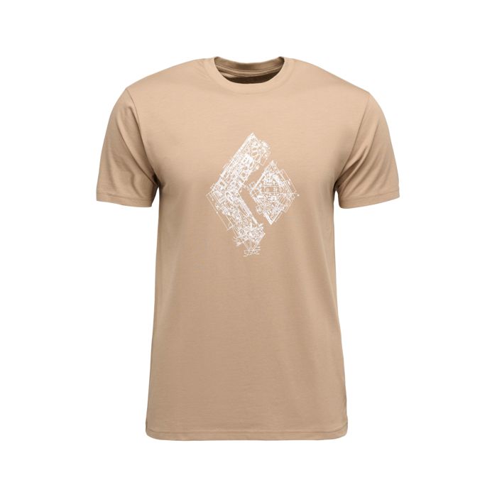 Рыболовная рубашка Black Diamond Men's Engineered Diamond Short Sleeve Tee