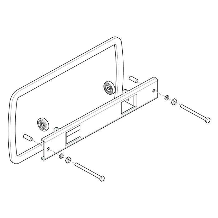 Крепление эхолота Humminbird IDMK H7R2 - IN-DASH MOUNTING KIT HELIX 7 ALL MODELS 740200-1