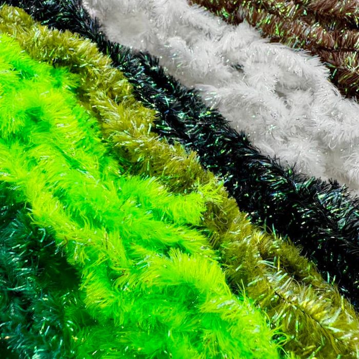 Материал для вязания мушек J. Stockard Fly Fishing Pure Colour Crystal Chenille