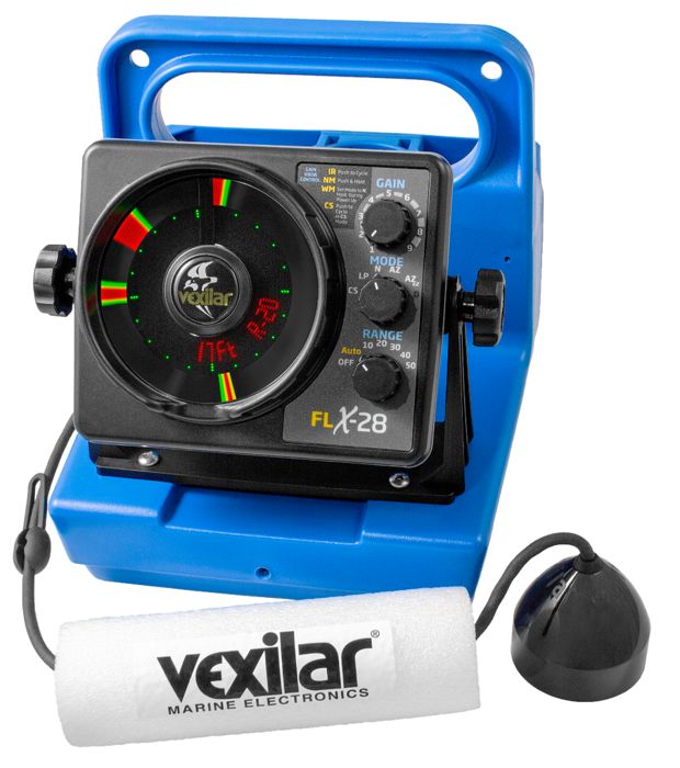 Зимний эхолот Reconditioned FLX-28 Genz Pack w/ ProView Ice-Ducer and Vexilar Lithium Batt