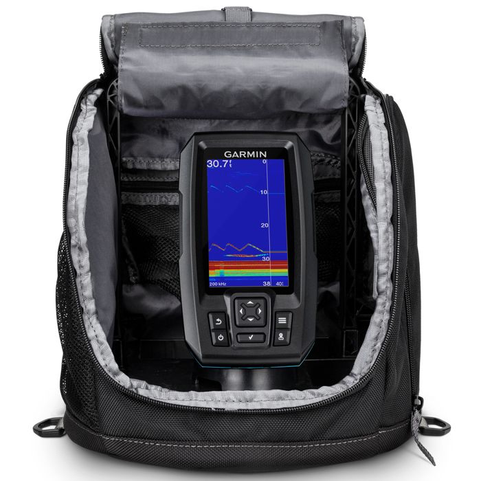 Эхолот Garmin STRIKER Plus 4 Fish Finder Ice Fishing Bundle with Dual Beam-IF Tran